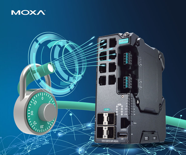 Moxa presenta le sue soluzioni per reti industriali di nuova generazione per un'automazione a prova di futuro